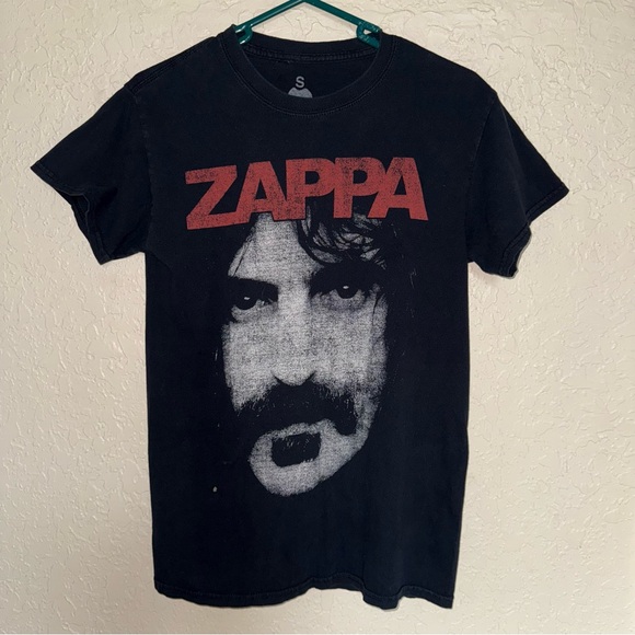 Frank Zappa Other - Frank Zappa Vintage Black Graphic Band T-Shirt Size S
